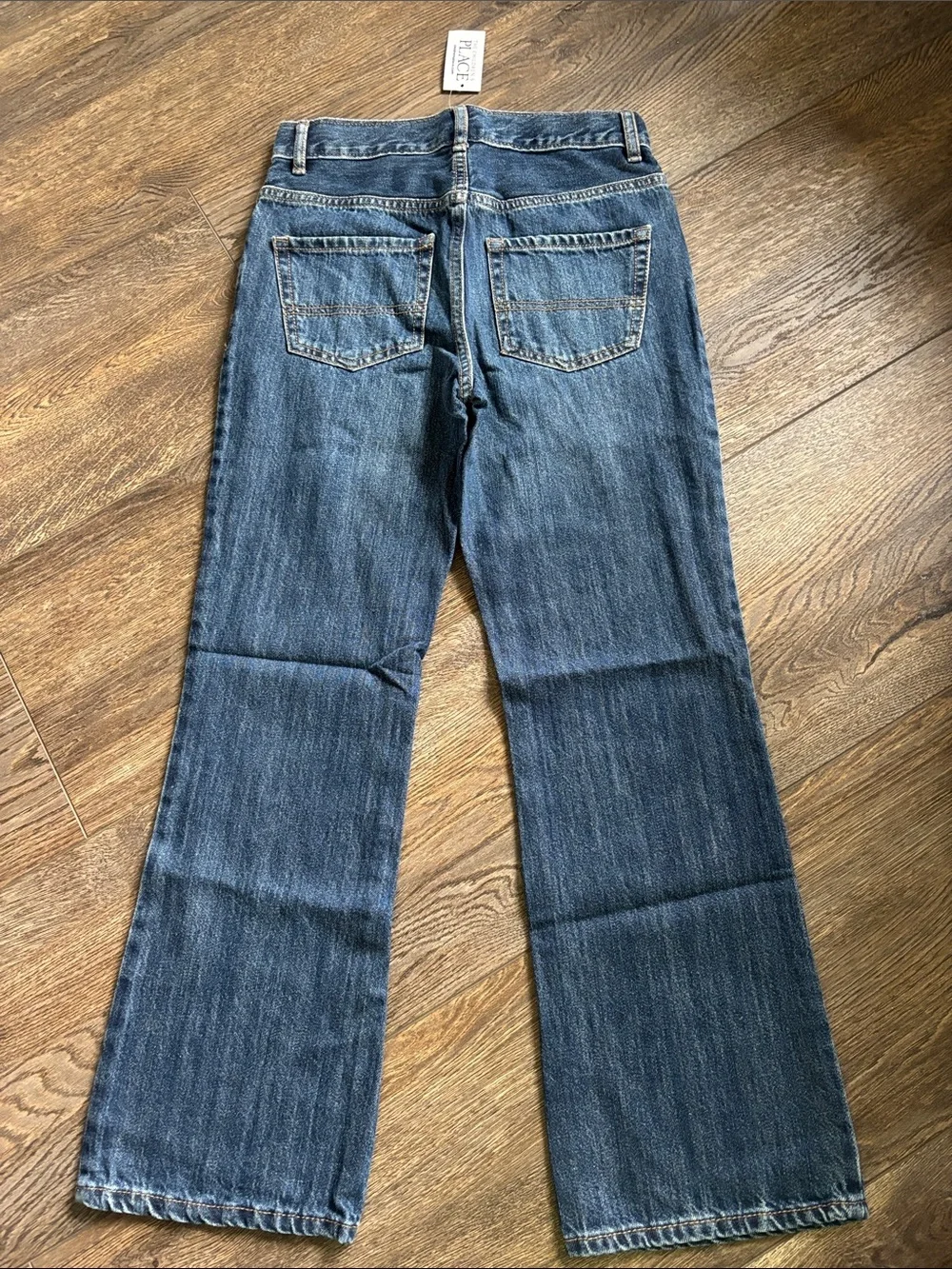 The Children's Place Dark Blue Bootcut Jeans